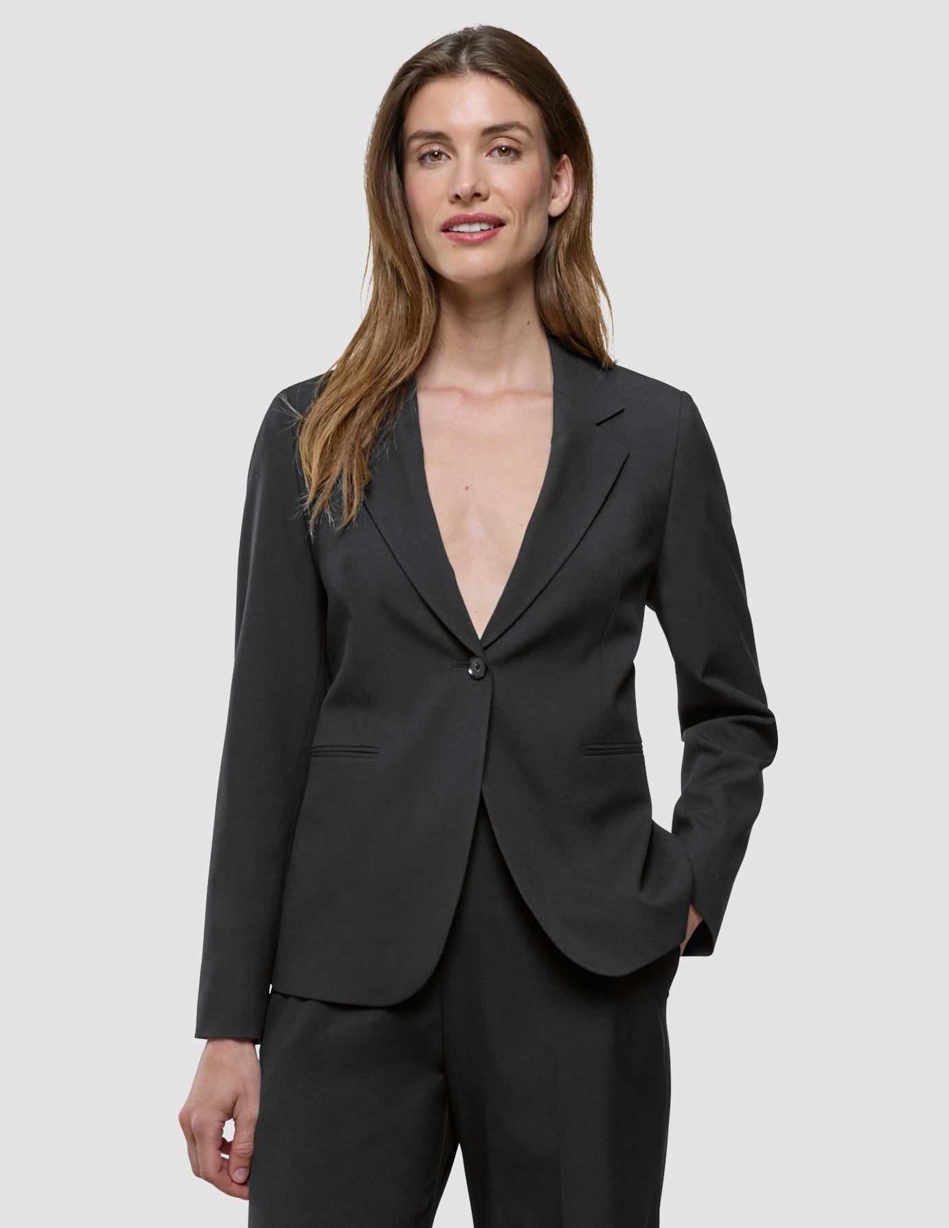 Ease Suit Wide Black