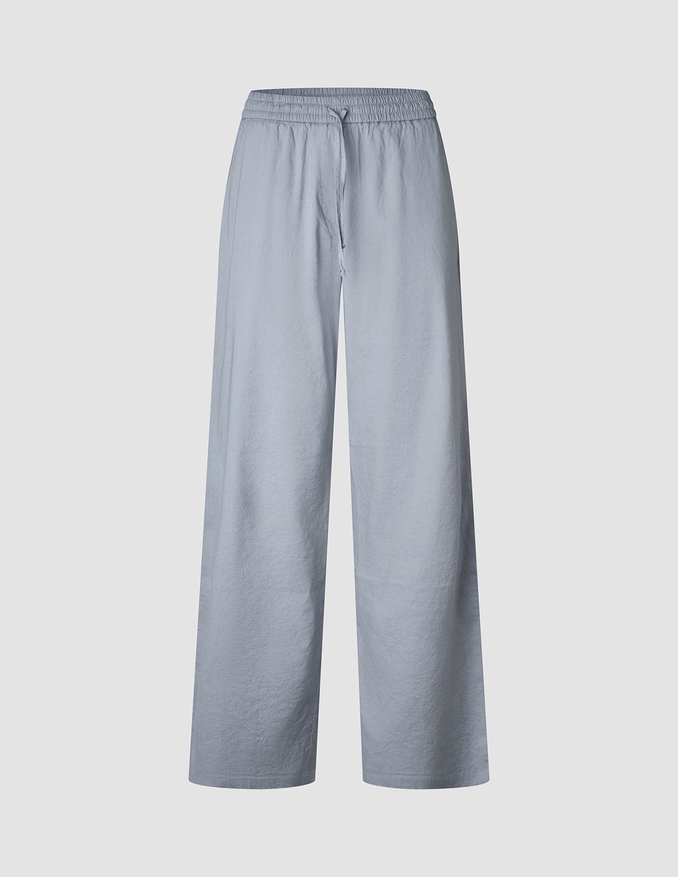 Women Linen Pants Relaxed Stone Grey