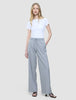 Women Linen Pants Relaxed Stone Grey