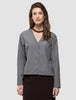 Madison Blouse Steel Grey