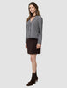 Madison Blouse Steel Grey