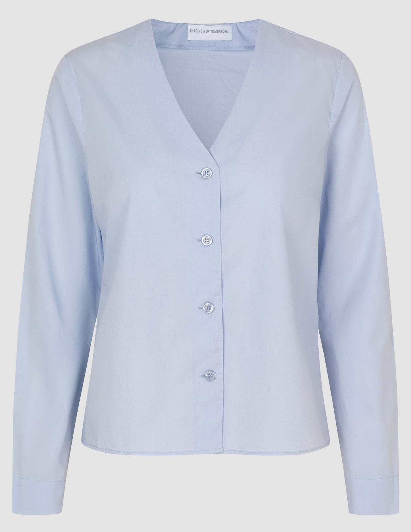 Madison Blouse Powder Blue