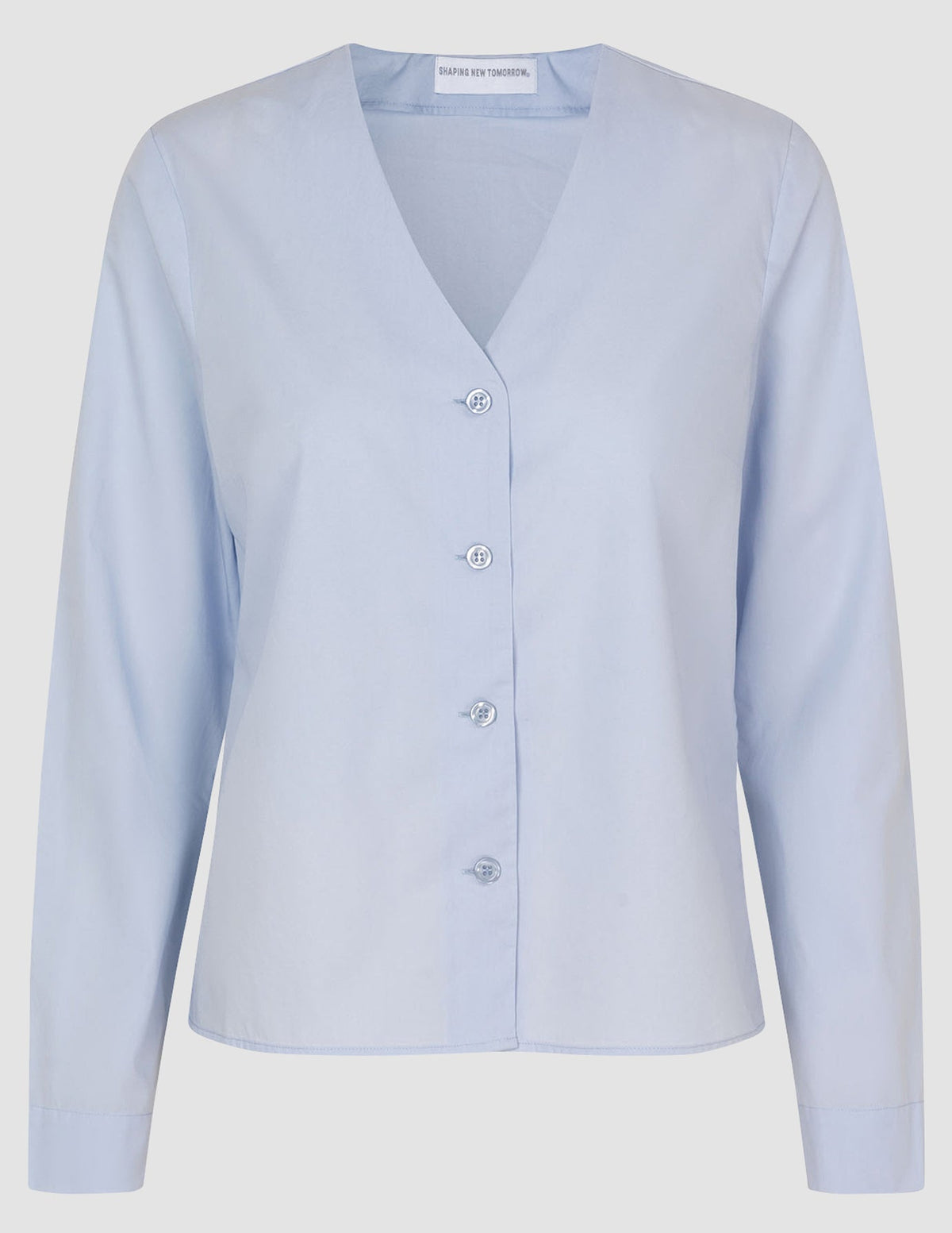Madison Blouse Powder Blue