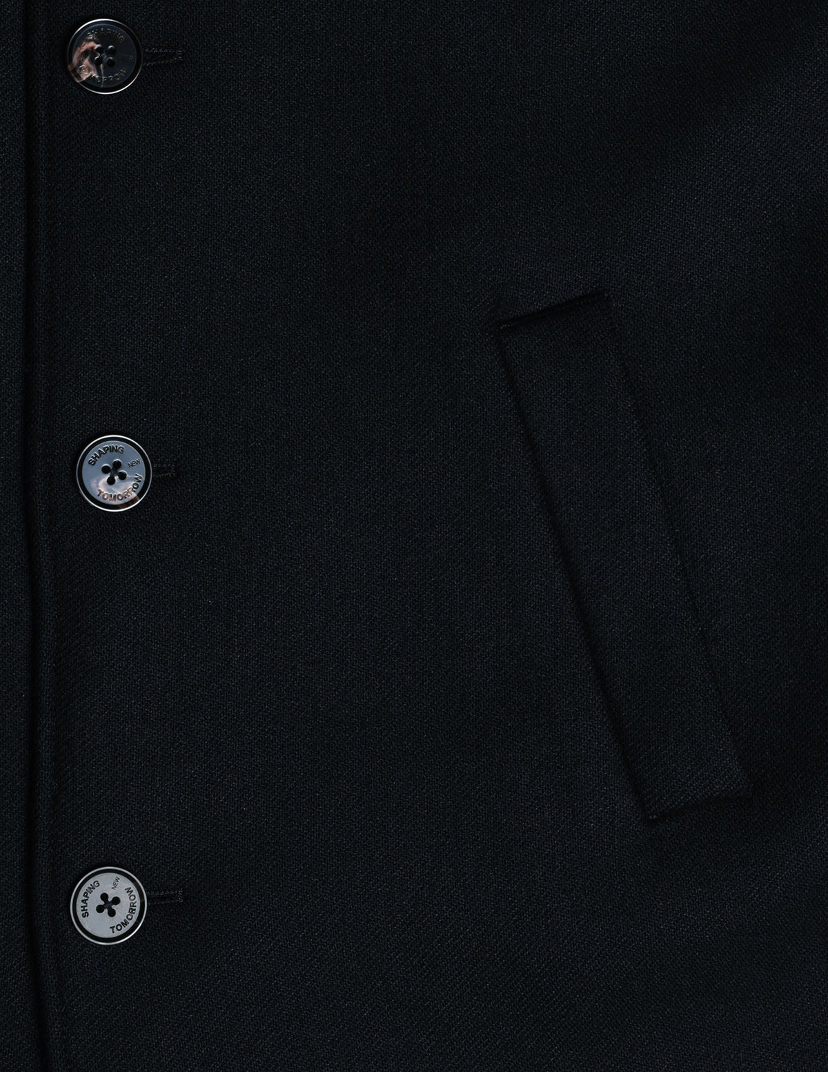 Maxi Wool Coat Black