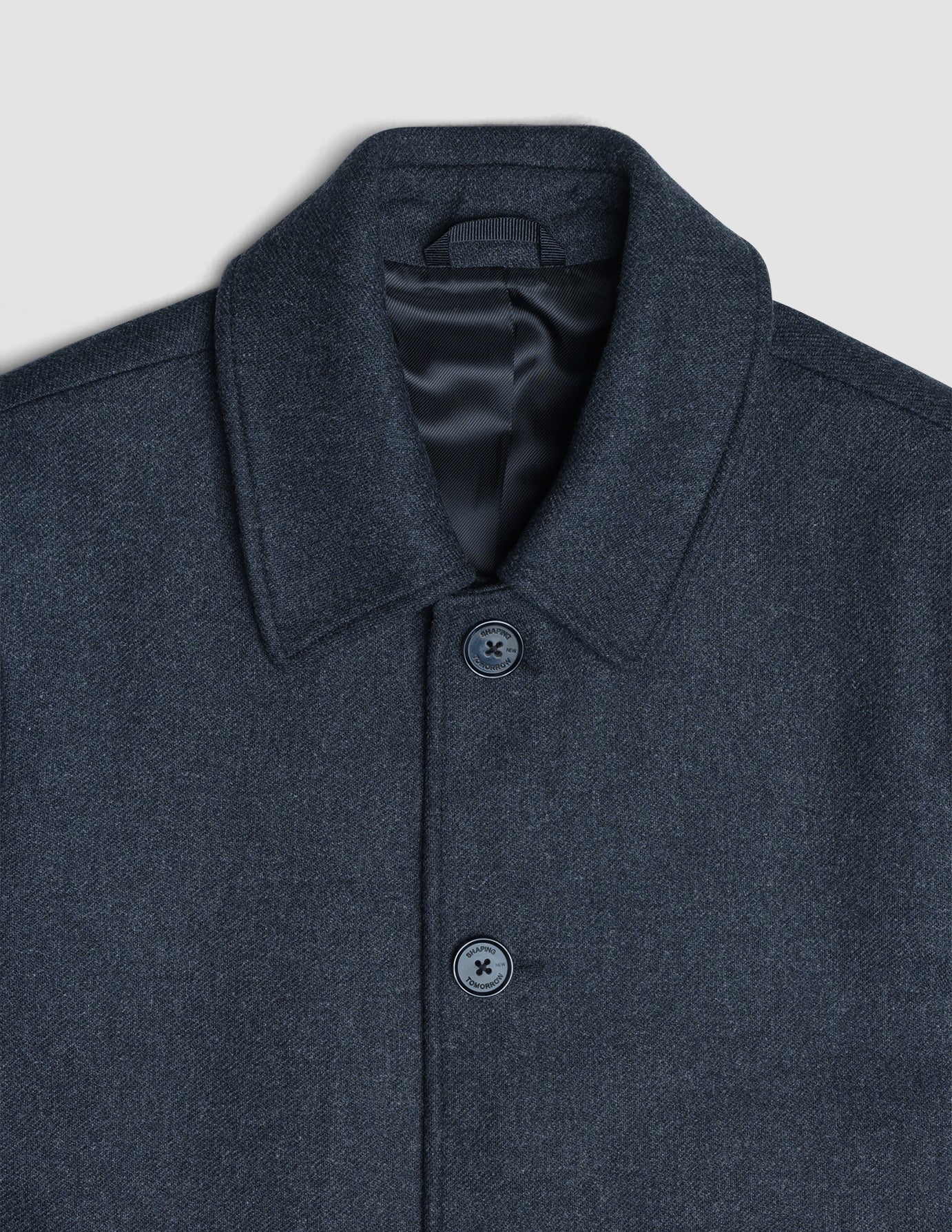 Maxi Wool Coat Dark Grey