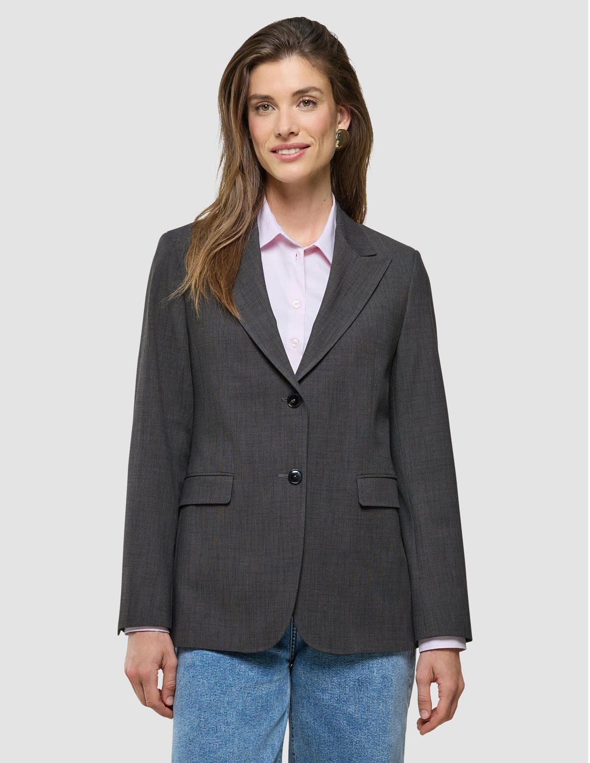 Women Nara Blazer Cool Brown