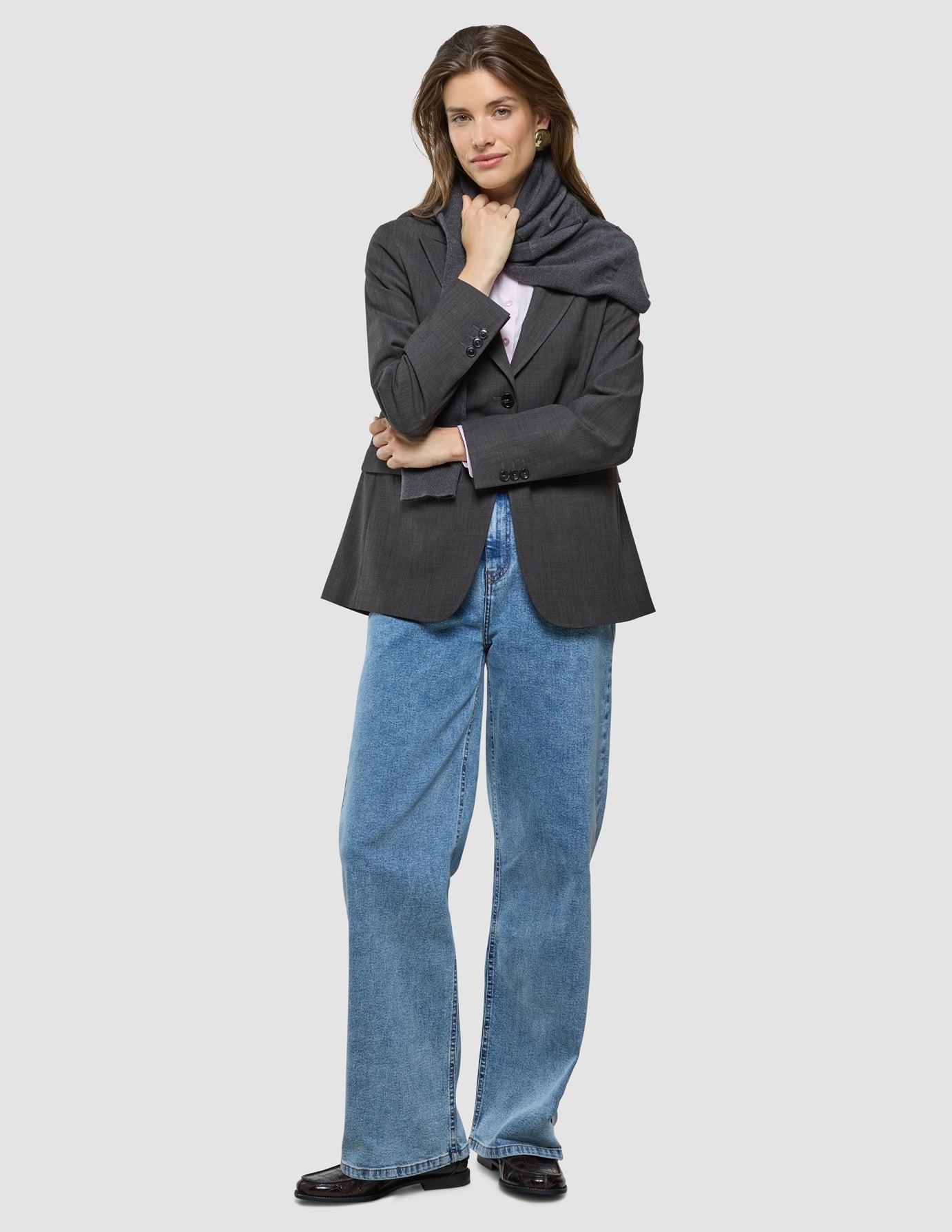 Women Nara Blazer Cool Brown