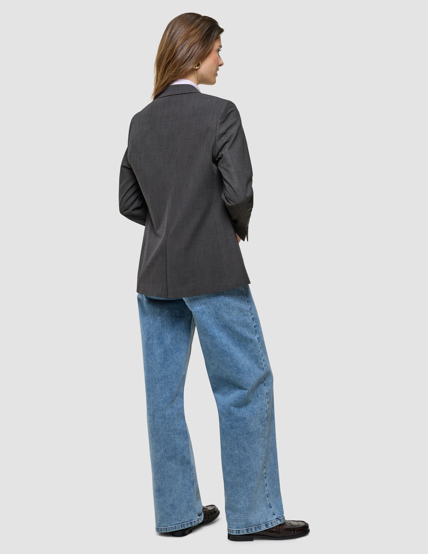 Women Nara Blazer Cool Brown