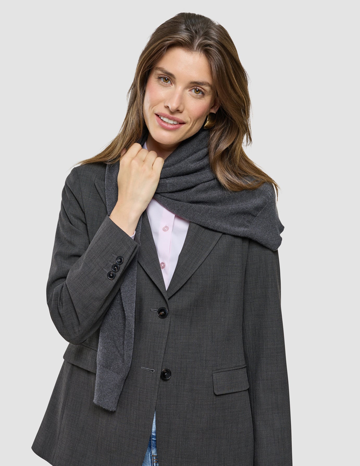 Women Nara Blazer Cool Brown