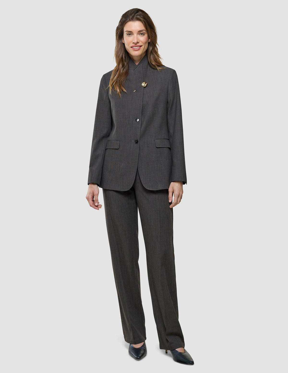 Nara Suit Straight Cool Brown