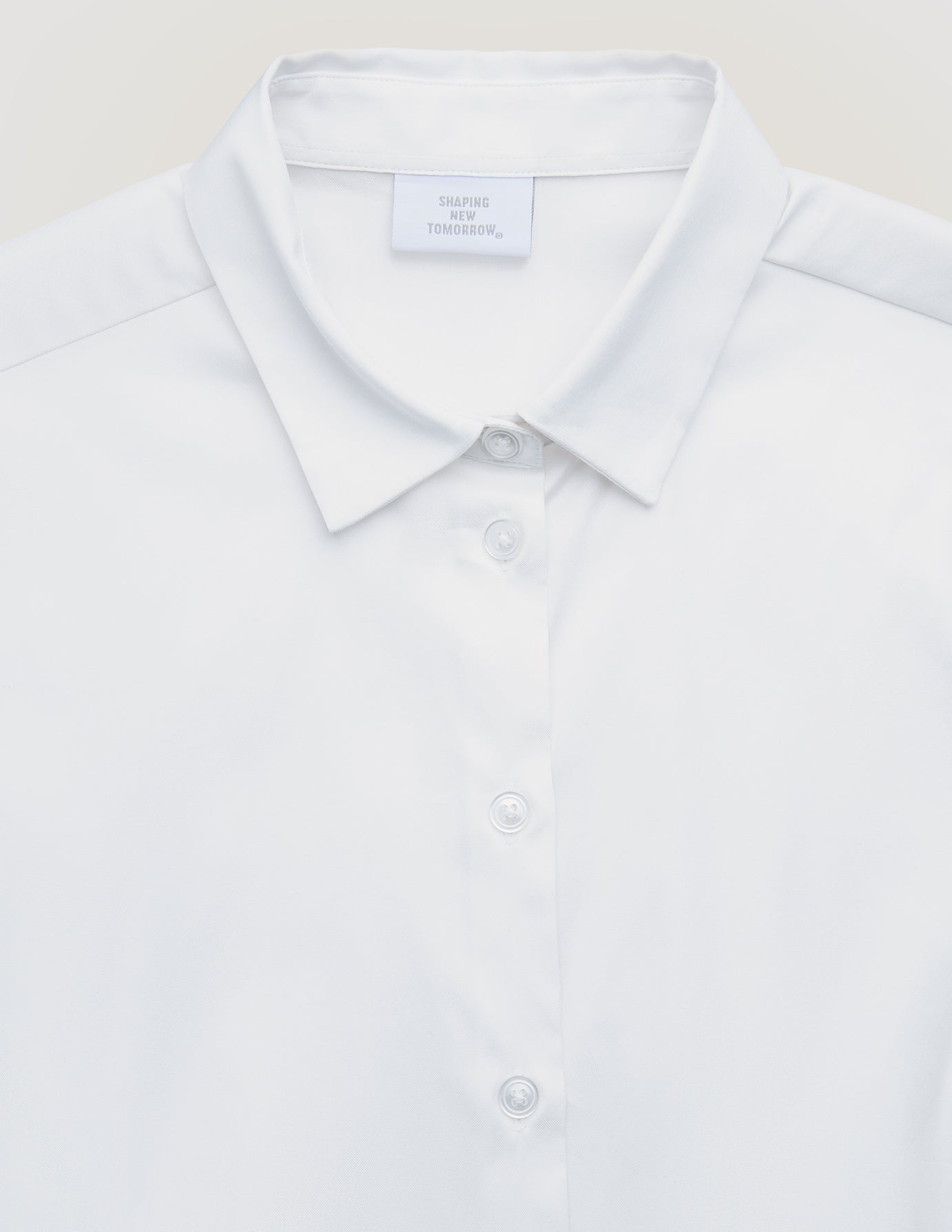 Women Oxford Shirt White Slim