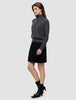 Women Quinn Crewneck Cardigan Cool Brown