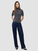 Women Quinn Short Sleeved Turtleneck Cool Brown