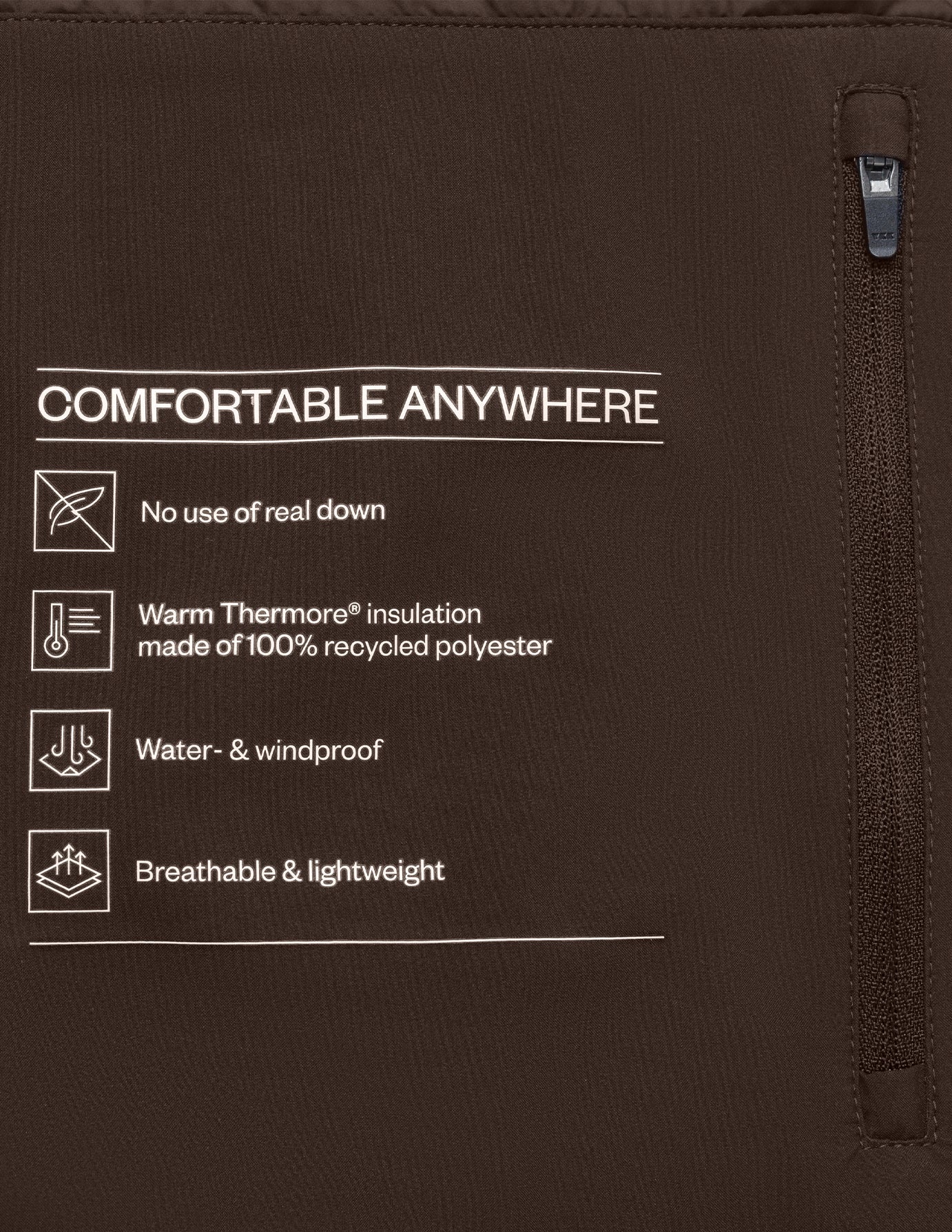 Range Jacket Dark Brown