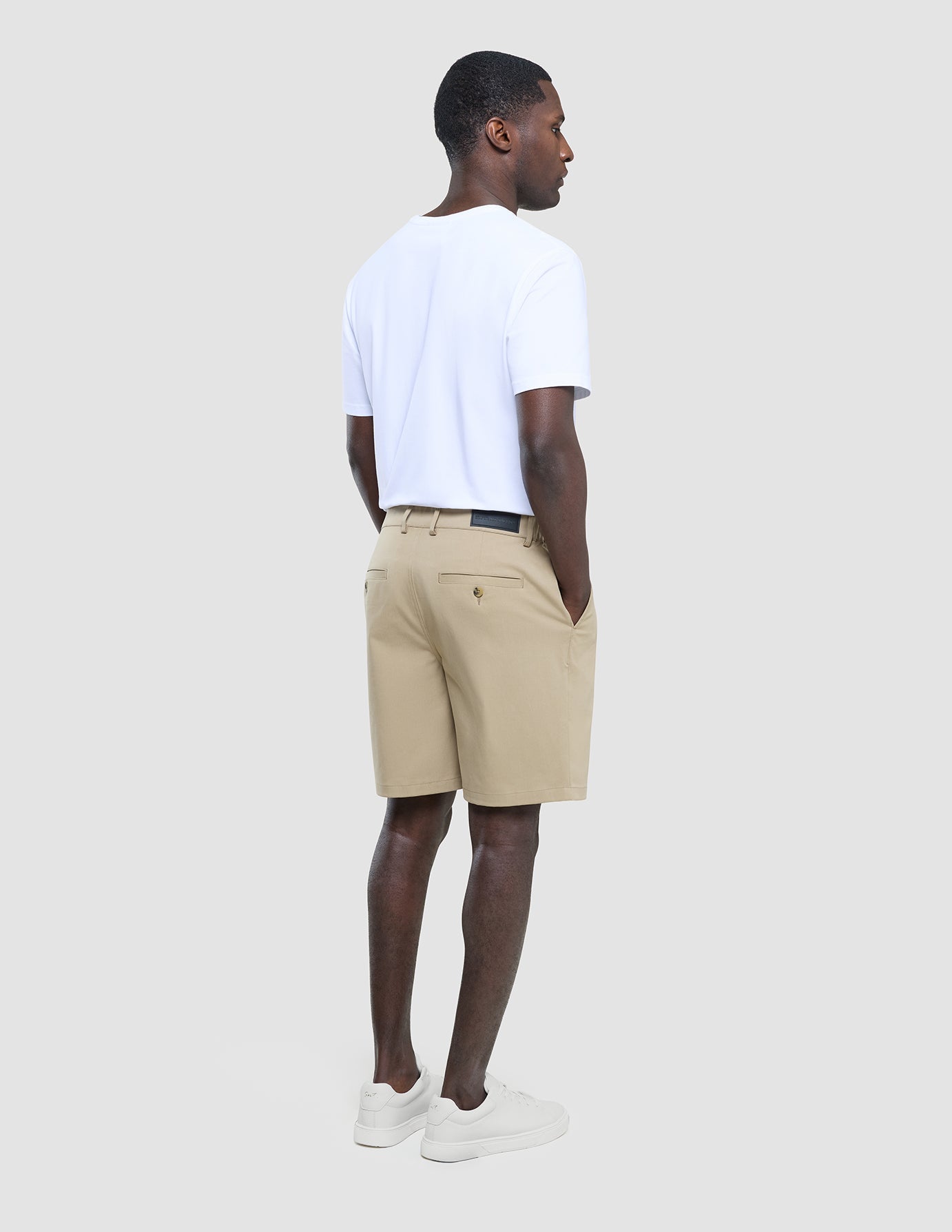 Refine Cotton Shorts Sand