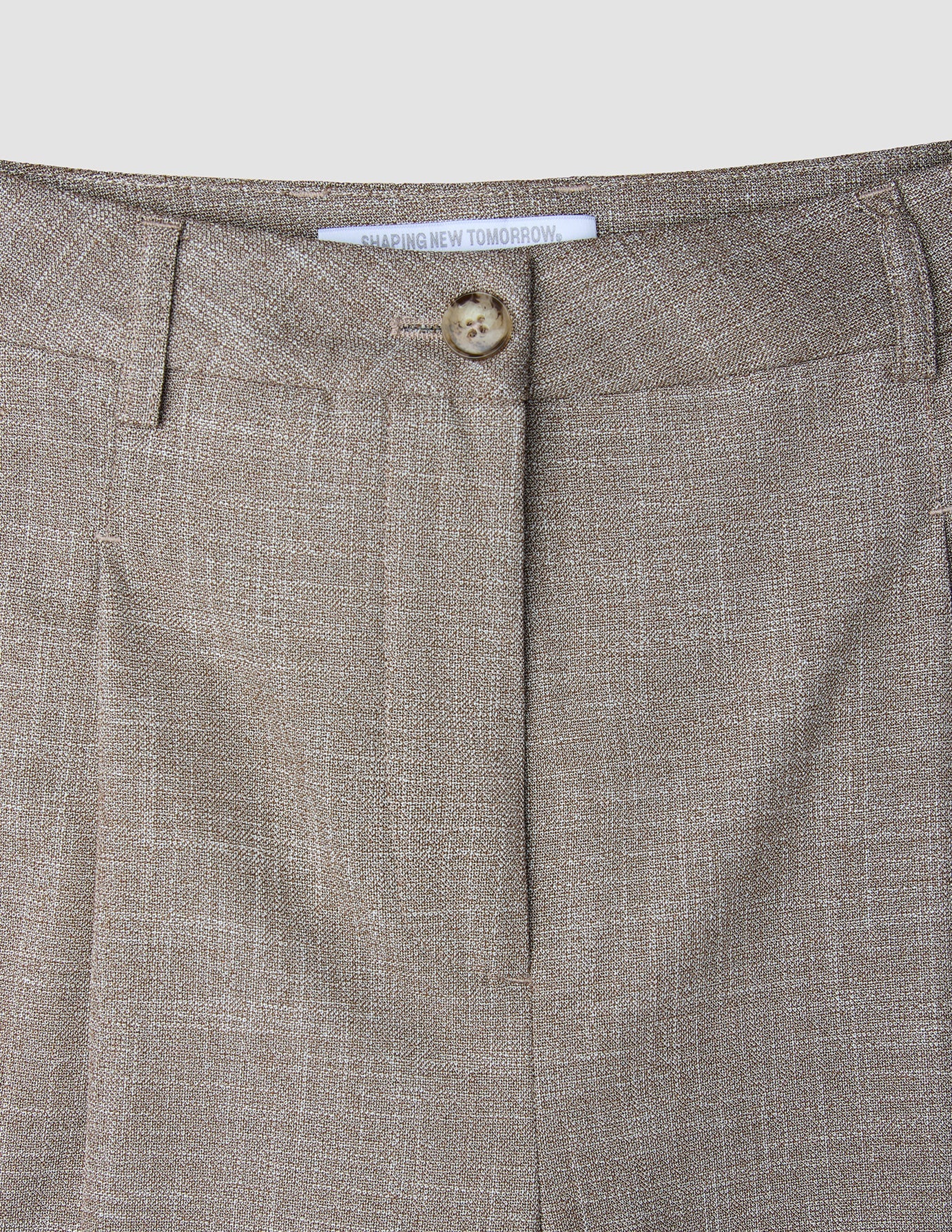 Women Rhea Pants Golden Beige Melange