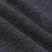 Women Rib T-shirt Long Sleeve Dark Grey Melange