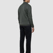 Seamless Core Knit Half Zip Green Night