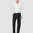 Seamless Core Knit Long Sleeve Polo Birchwood
