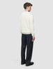 Seamless Core Knit Long Sleeve Polo Birchwood