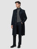 Seamless Premium Merino Knit Turtleneck Charcoal Grey