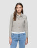 Women Serene Short Jacket Burnt Sugar Herringbone