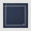 Soft Cotton Bandana Navy Square