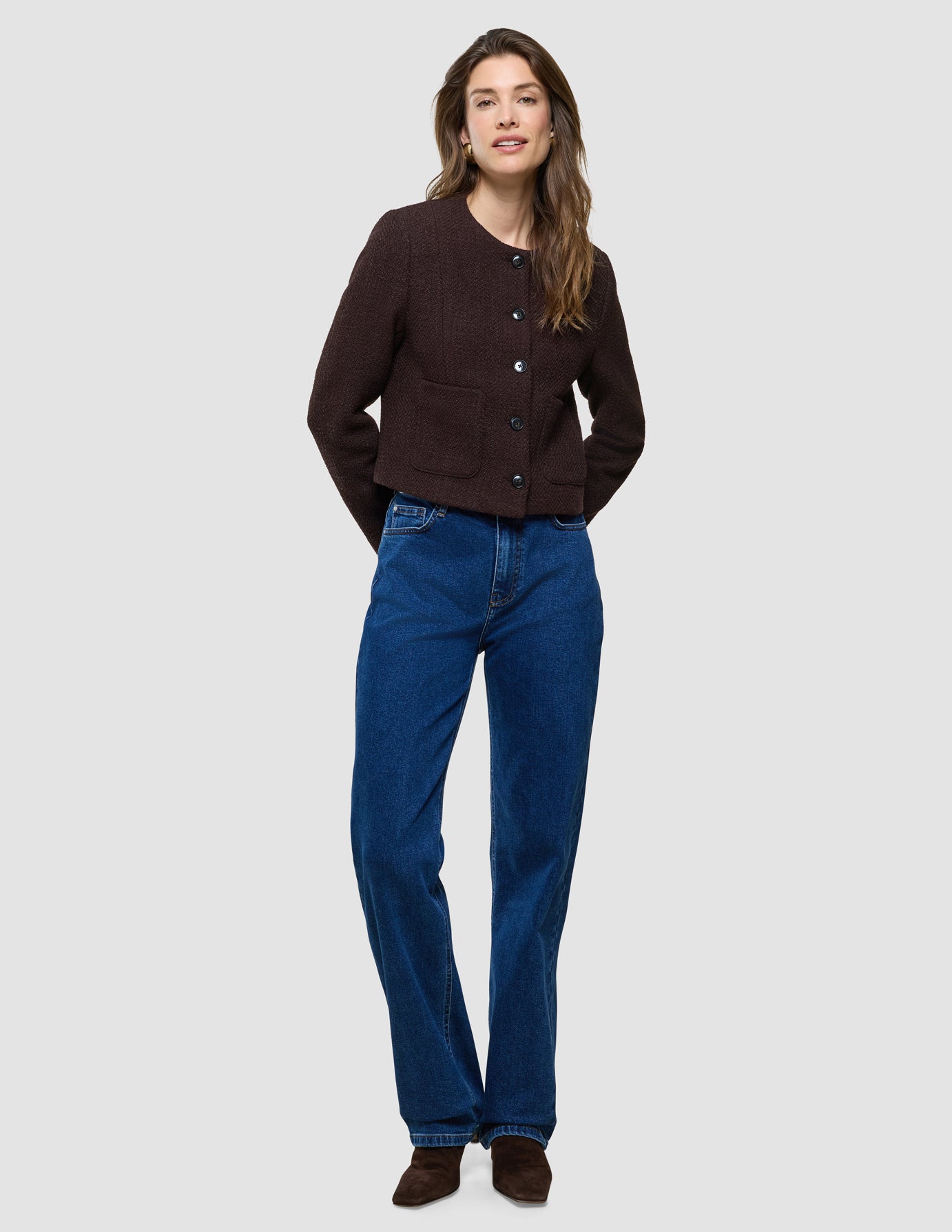 Women Sorae Short Jacket Espresso