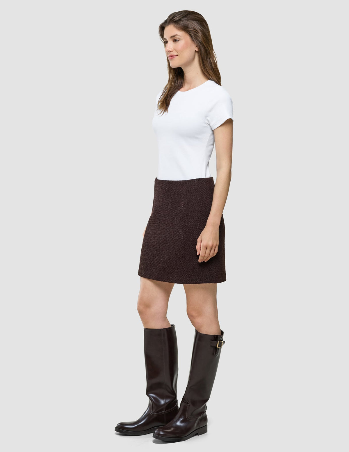 Women Sorae Short Skirt Espresso