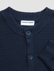 Structured Knit Cardigan Dark Navy