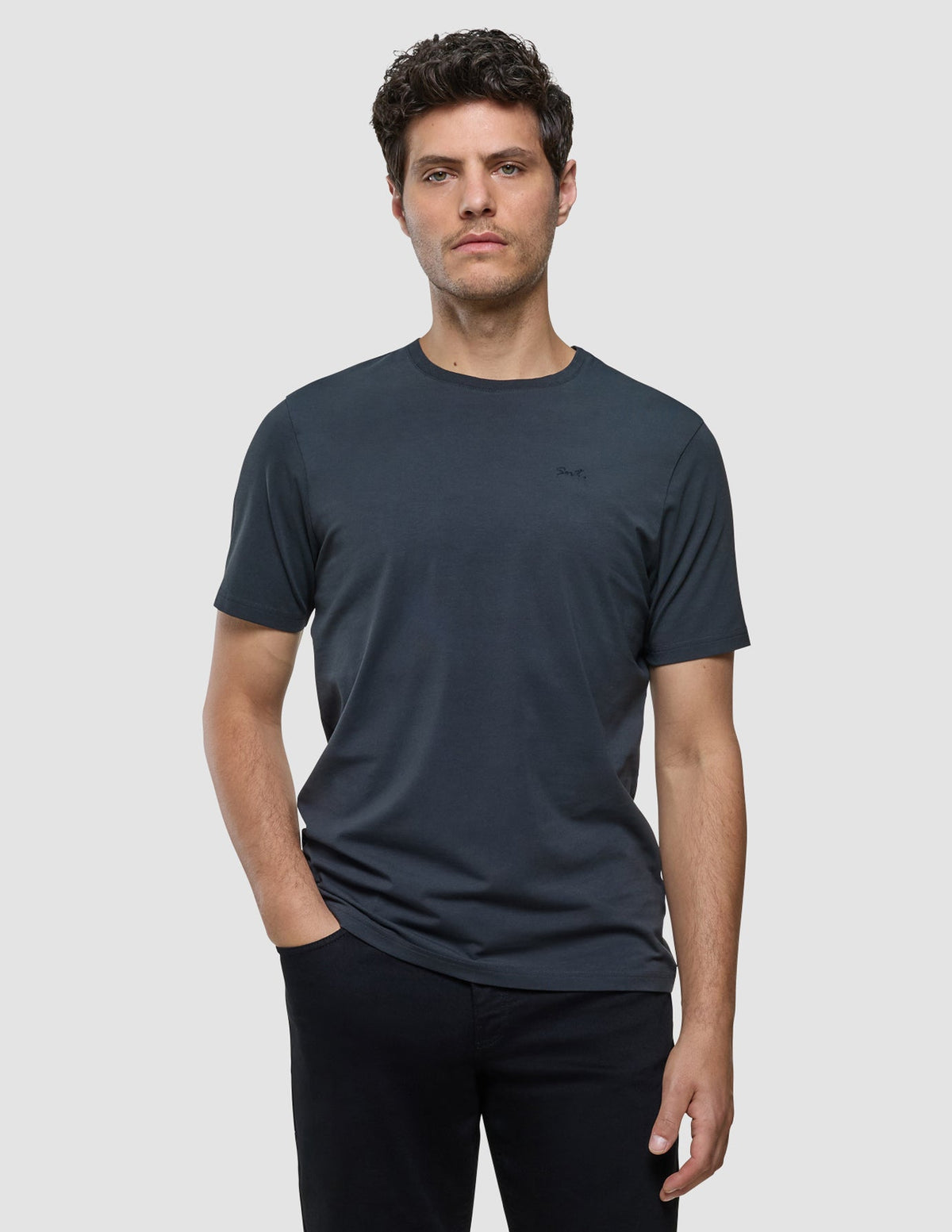 Supima Legacy T-shirt Deep Grey