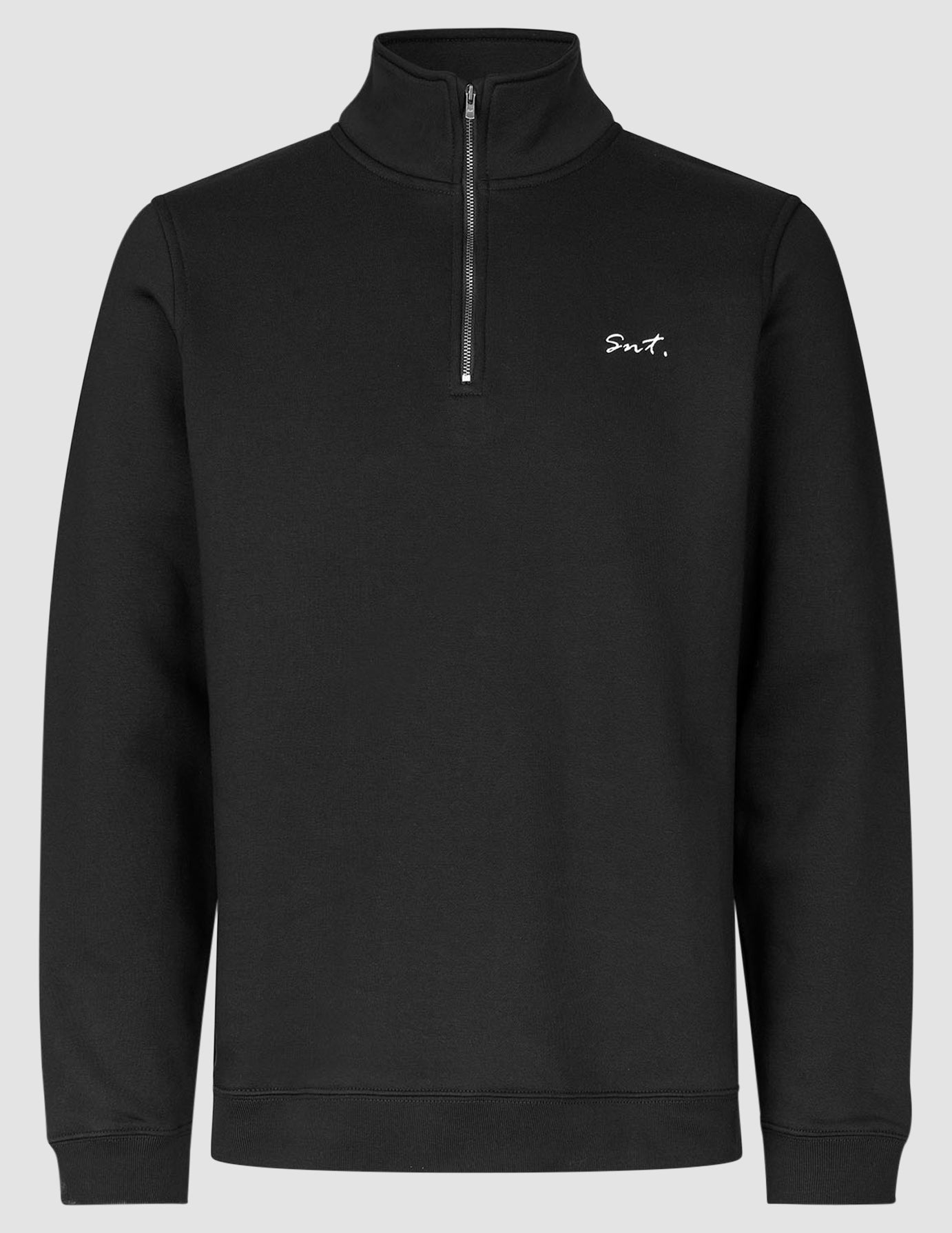 Sweat Half Zip Black