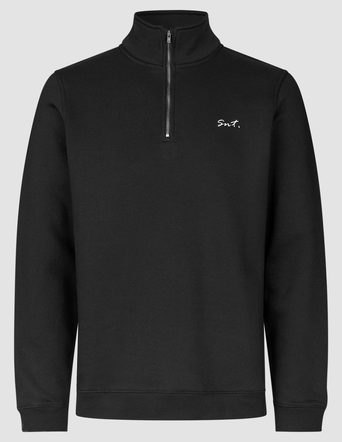 Sweat Half Zip Black