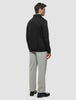 Sweat Half Zip Black