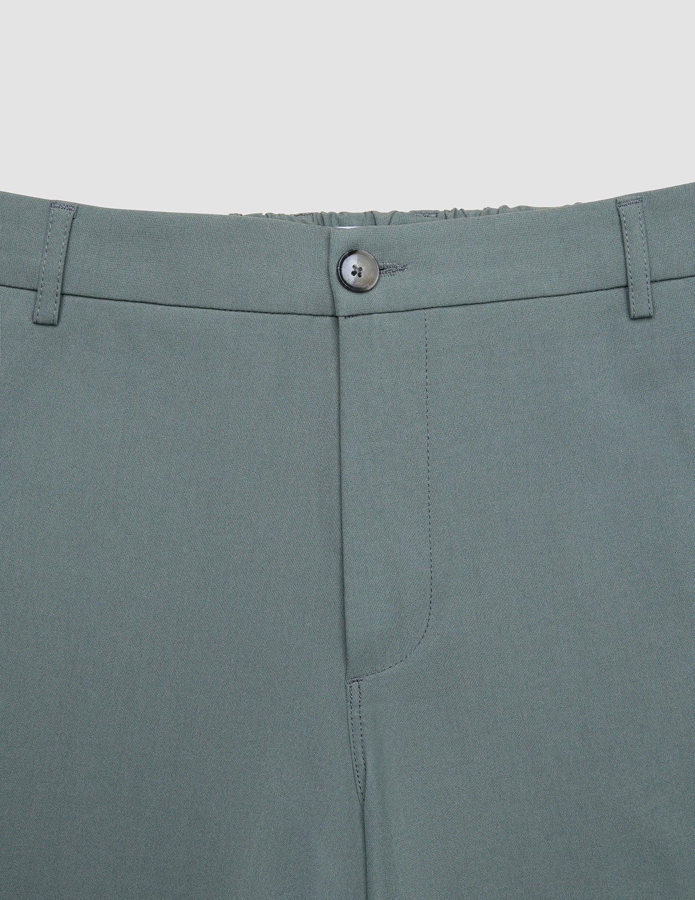 Tech Linen Elastic Pants Urban Green
