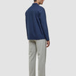 Tech Wool Overshirt Navy