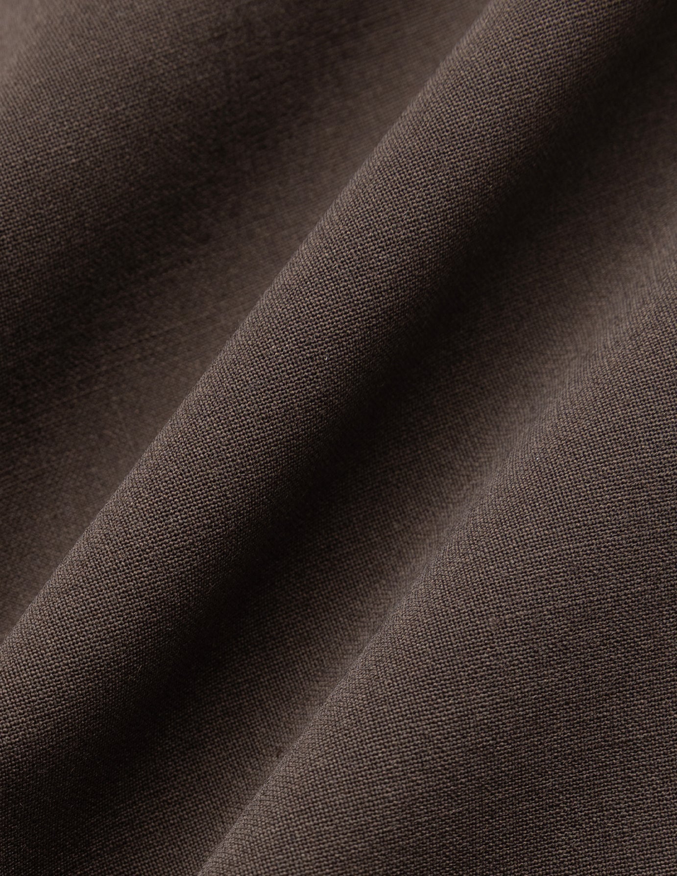 Tech Wool Suit Pants Slim Cocoa Brown