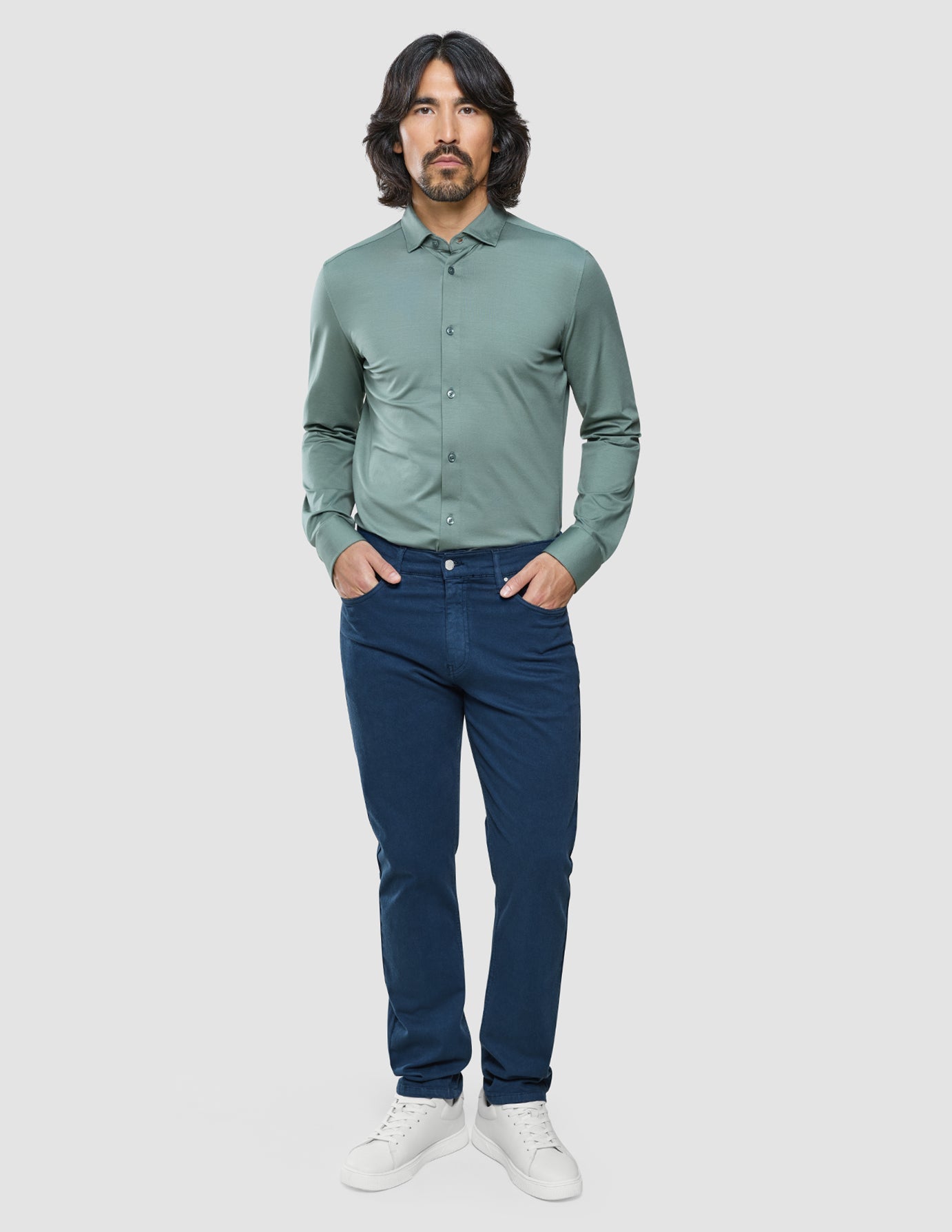 Classic 5-Pocket Pants Slim Navy