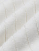V-Neck Knit Short Sleeve Polo White