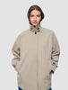 Women Waterproof Trench Coat Short Sand Grain