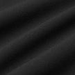 Nahaufnahme der Falten im schwarzen Stoff der Women GO2 Pants Straight Black mit feiner Double-Face-Webart.