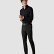 Classic Hemd Black Stripes Slim