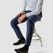 Essential Suit Pants Slim Marine Blue